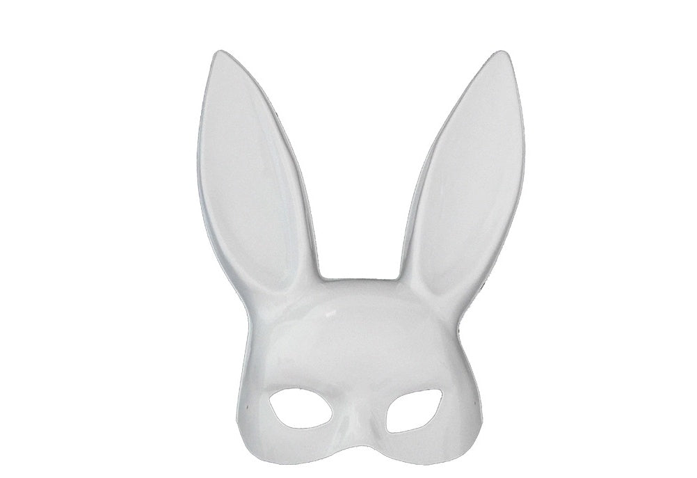 Fashion Black Rabbit Ear Half Face Mask