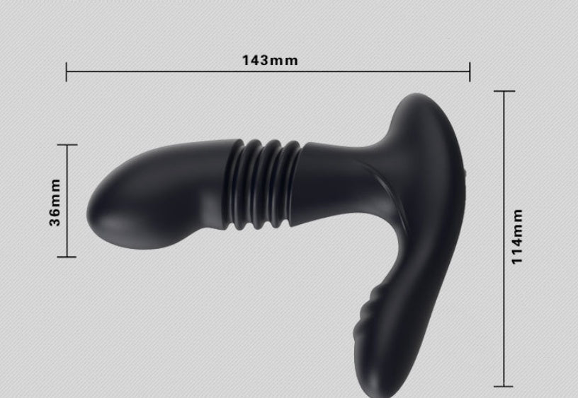 Telescopic Butt Plug Vibrator